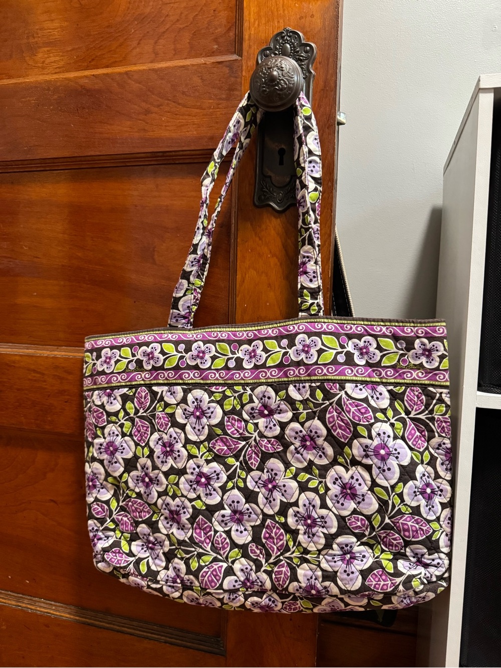 Vera Bradley Quilted Floral Tote